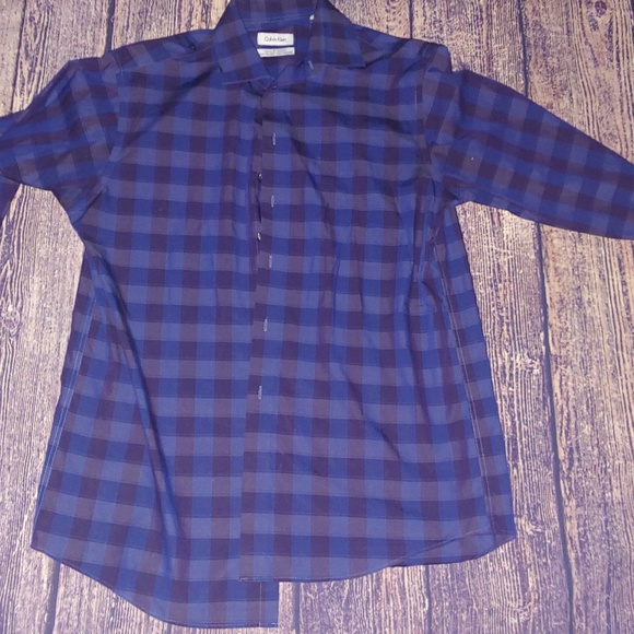 Calvin Klein button down size 16 - Picture 1 of 1